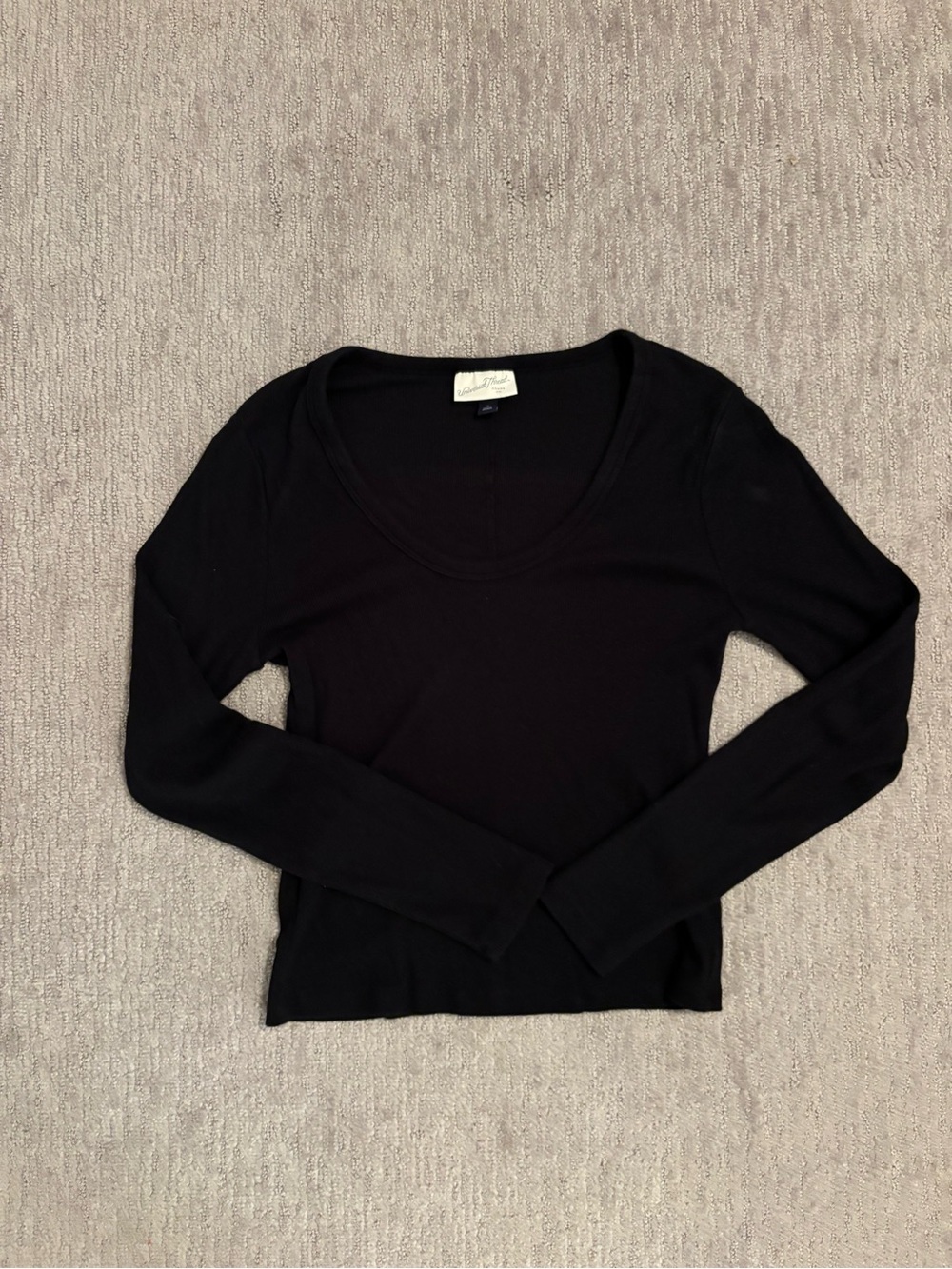 Target long sleeve black tee